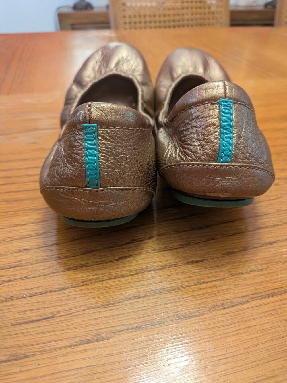 Tieks bronze size 8